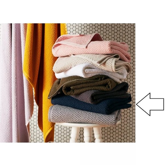 new BIJOU BLUE Wild Sage Savannah 90% Cotton Towel Set BATH + HAND + WASHCLOTH - Picture 6 of 11